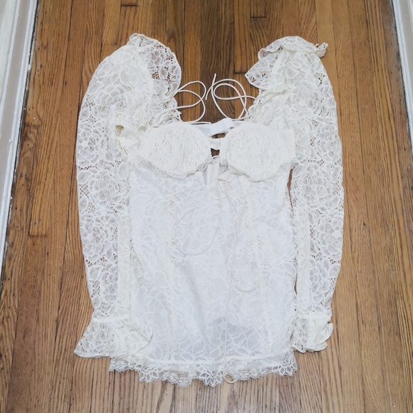 For Love & Lemons Tulip Minidress - Picture 7 of 11
